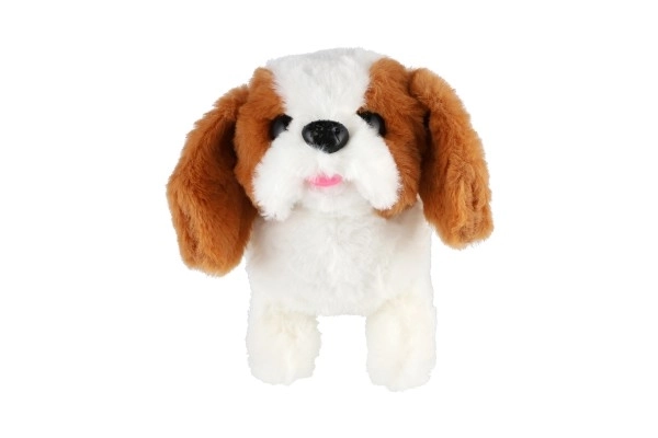 Cane interattivo peluche 18 cm a batteria