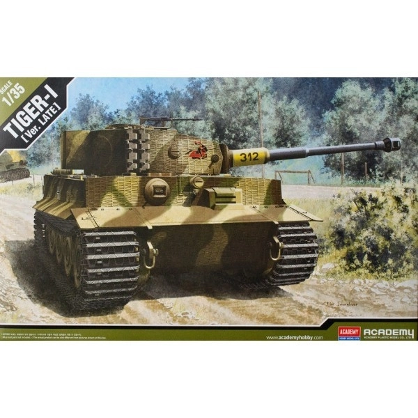 Modello Tank Tedesco Tiger I Versione Tardiva