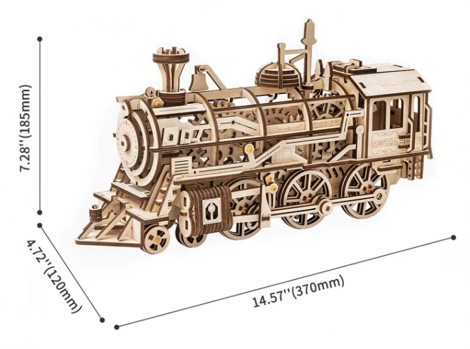 Puzzle 3D in Legno Locomotiva ROBOTIME Rokr 350 Pezzi