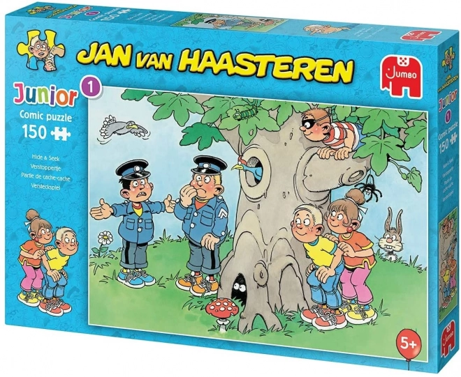 Puzzle Jan Van Haasteren Gioco del nascondino 150 pezzi