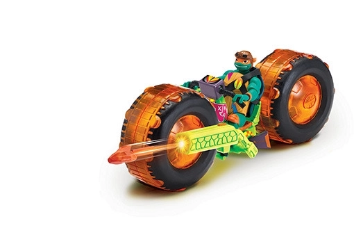 Moto Ninja Tartarughe con Figura