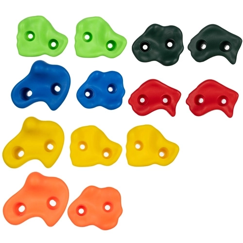 Set di prese per arrampicata per bambini
