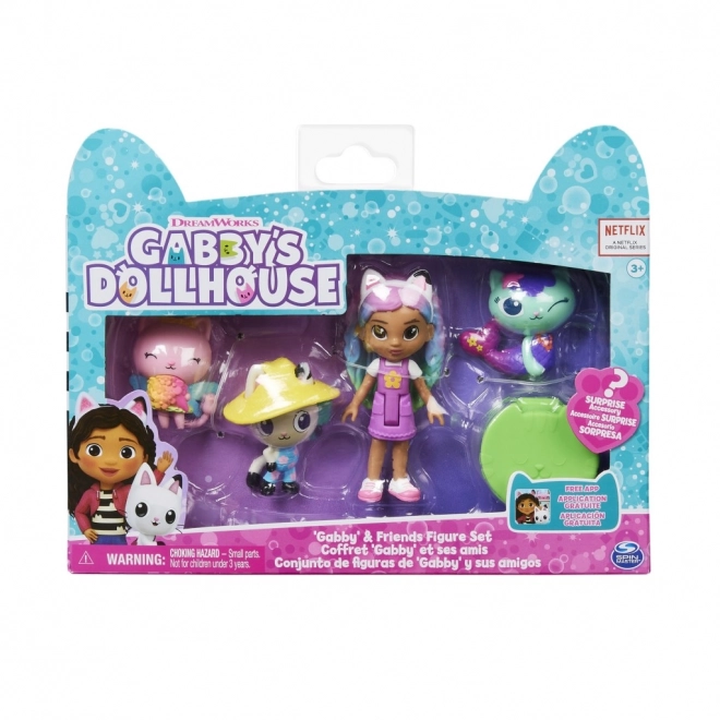 Gabby's Dollhouse arcobaleno con gatti