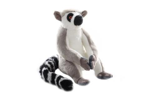 Lemure di Peluche con Chiusura a Strappo 21cm - ECO-FRIENDLY