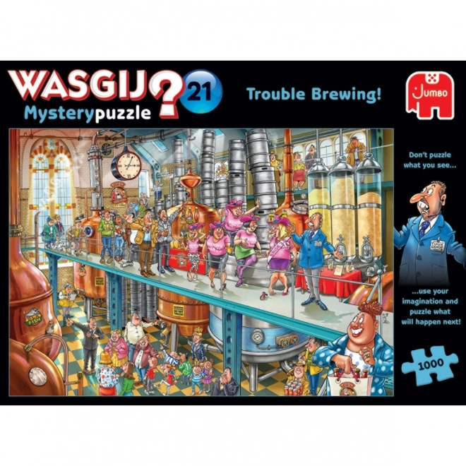 Puzzle Mystery WASGIJ: Problemi in arrivo! 1000 pezzi