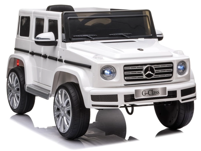 Mercedes G500 a batteria per bambini bianco