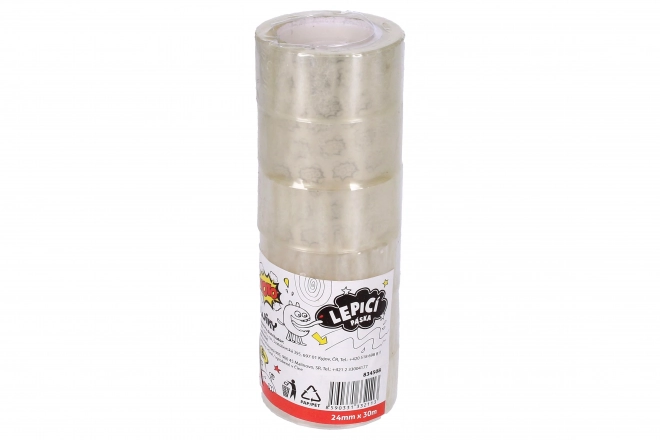 Nastro adesivo 24mm x 30m trasparente