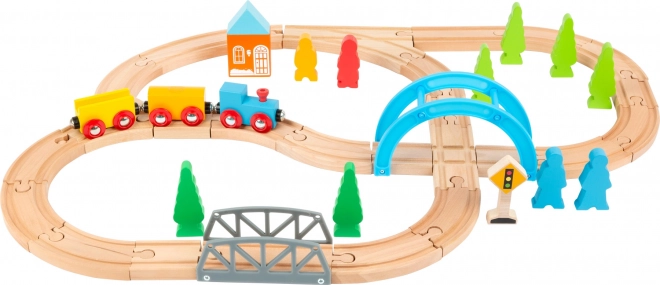 Set ferroviario in legno Viaggio small foot