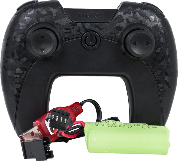 Radiocomando a 2,4 GHz e batteria ricaricabile