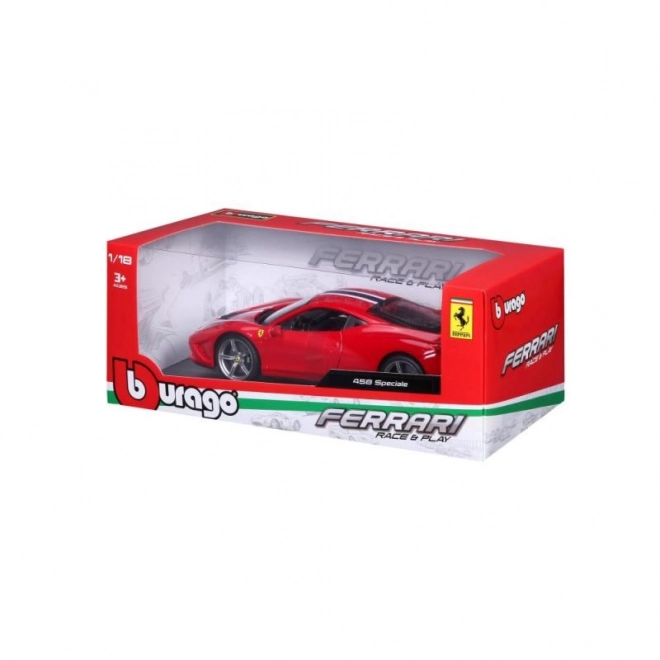 Modellino Ferrari 458 Speciale di Bburago