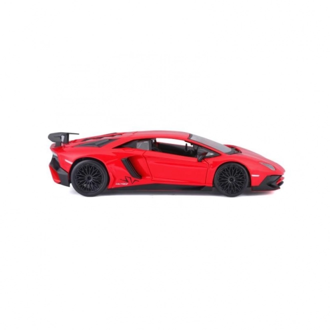 Lamborghini Aventador LP 750-4 SV Rosso Scala 1:24