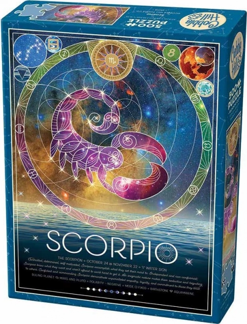 Puzzle segno zodiacale Scorpione 500 pezzi