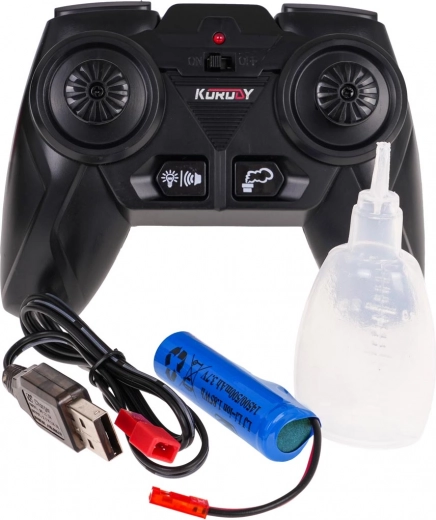 Luci, suoni ed effetto fumo