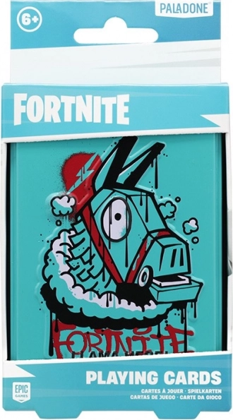 Carte da gioco Fortnite in scatola di latta