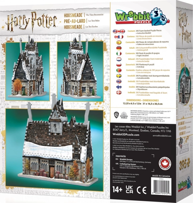 Puzzle 3D U Tre Manici Harry Potter