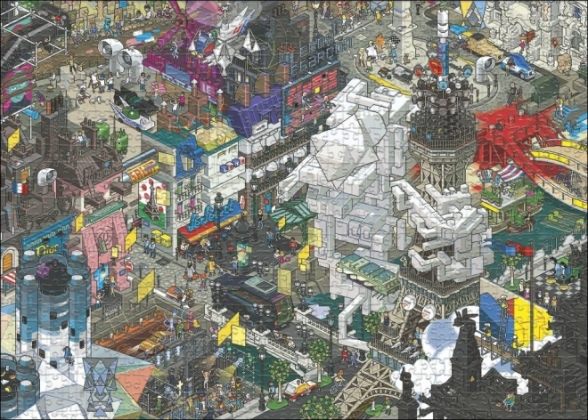 Heye puzzle Pixorama: ricerca parigina 1000 pezzi