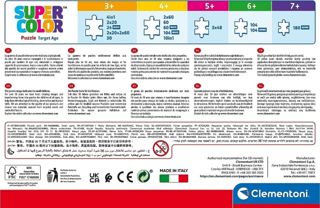 Puzzle progressivo Clementoni Trolls