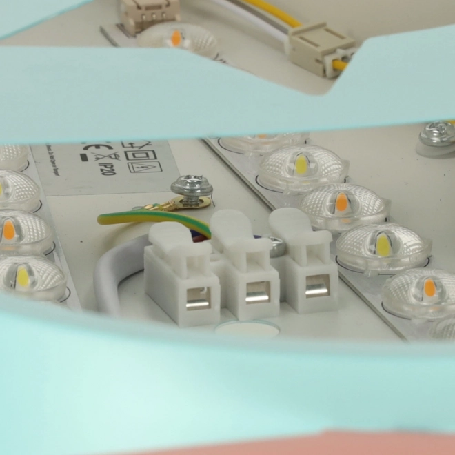 Luce da soffitto LED per bambini a forma di aereo con telecomando
