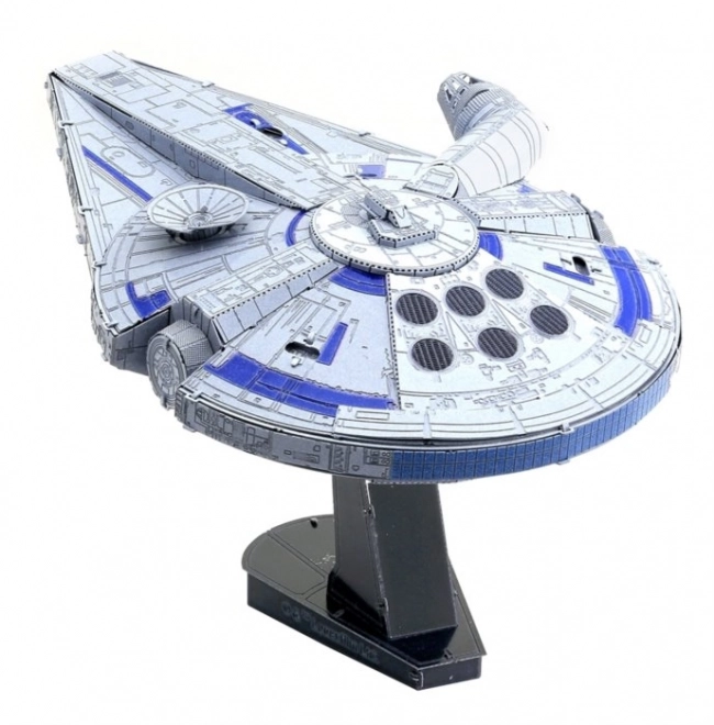 Puzzle 3D in metallo terra Star Wars: Il Millennium Falcon di Lando