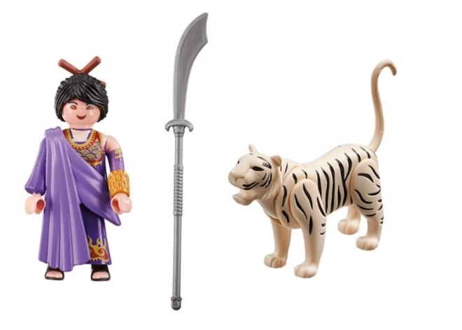 Playmobil Special Plus Guerriera Asiatica con Tigre