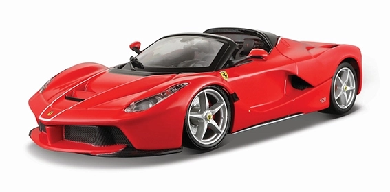 Bburago Ferrari LaFerrari Aperta Metallo Nero