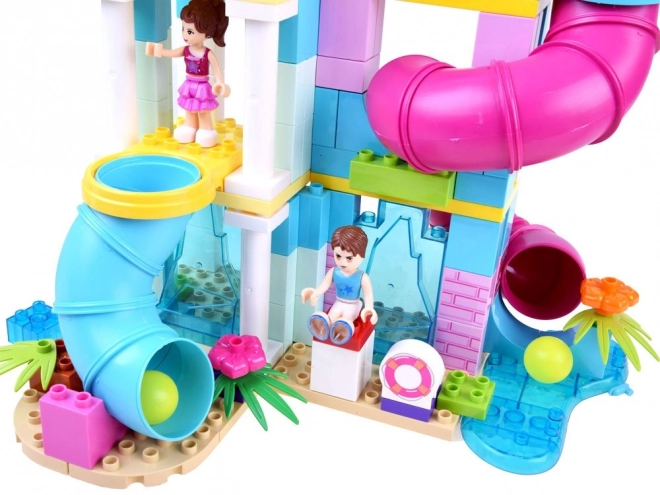 JDLT Parco Giochi Acquatico Blocchi Colorati