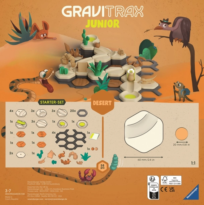 Ravensburger GraviTrax Junior Set di Partenza Deserto