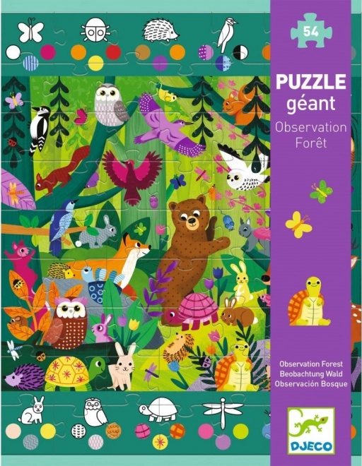 DJECO Puzzle Osservazione: Le 54 pezzi