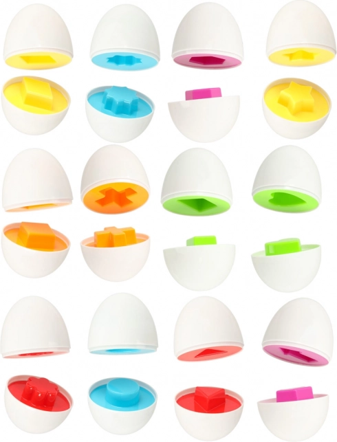Puzzle educativo Gallina con smistatore di forme delle uova