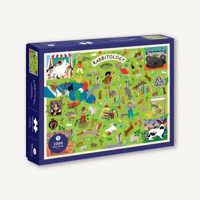 Puzzle Králíkológia 1000 pezzi di Chronicle Books