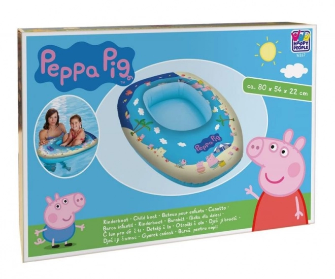 Gommone gonfiabile Peppa Pig per bambini