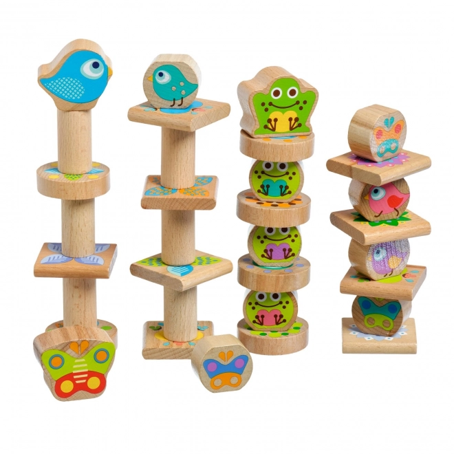 Piccoli amici - Gioco di equilibrio in legno