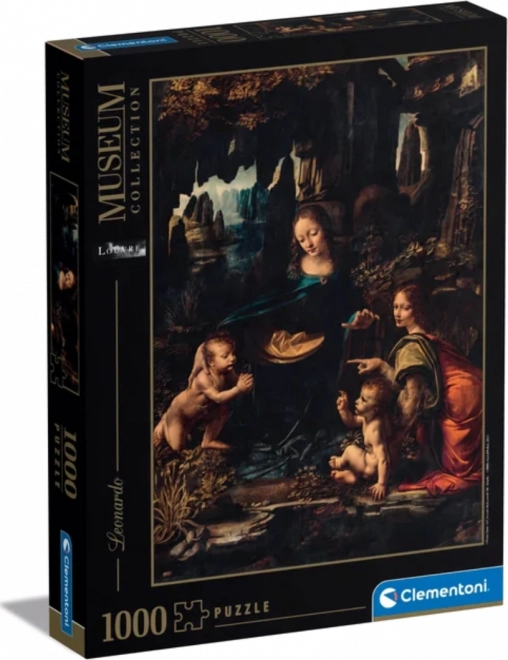 Puzzle Collezione Museo: Madonna delle Rocce 1000 Pezzi di CLEMENTONI