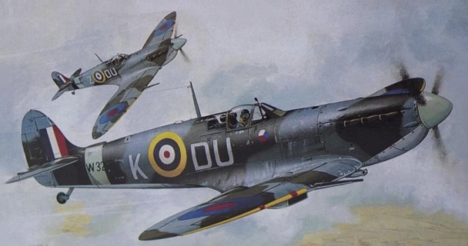 Modello supermarine spitfire della seconda guerra mondiale