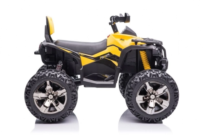 Quad elettrico per bambini giallo