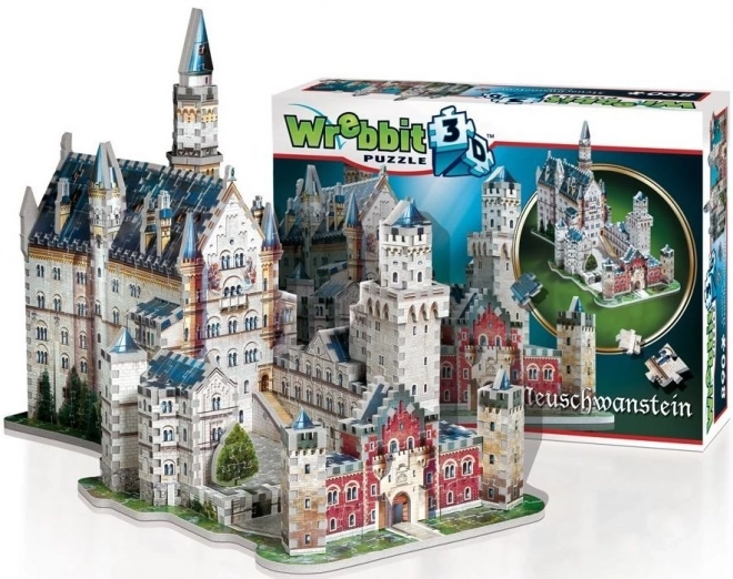 Puzzle 3D Neuschwanstein Castello