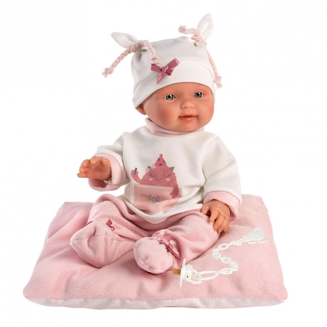 Llorens bambola neonato realistica - corpo in vinile - 26 cm