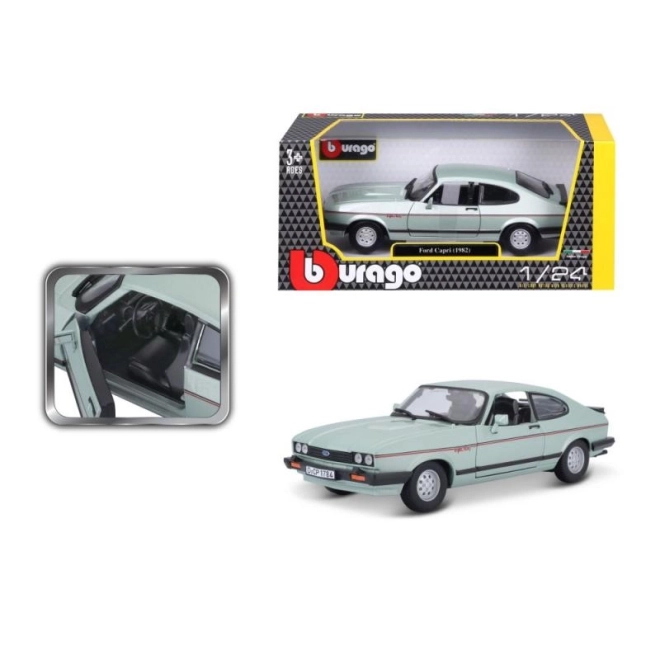 Auto da collezione Ford Capri 1982 verde chiaro