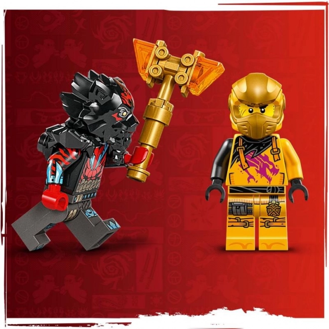 Zechi NINJAGO Smocze Spinjitzu - Set da battaglia