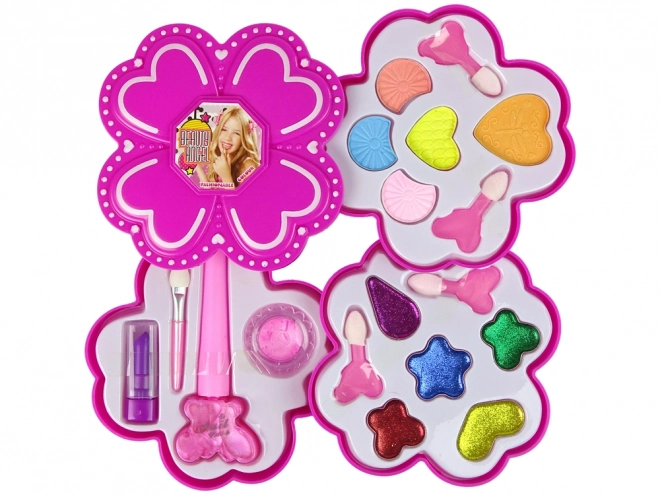 Set di bellezza per bambine palette trucco fiore