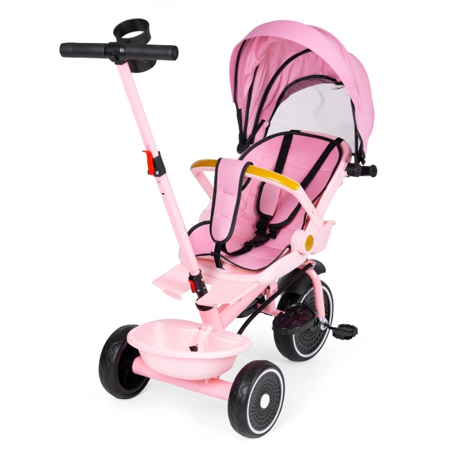 Triciclo passeggino 2-in-1 rosa ECOTOYS