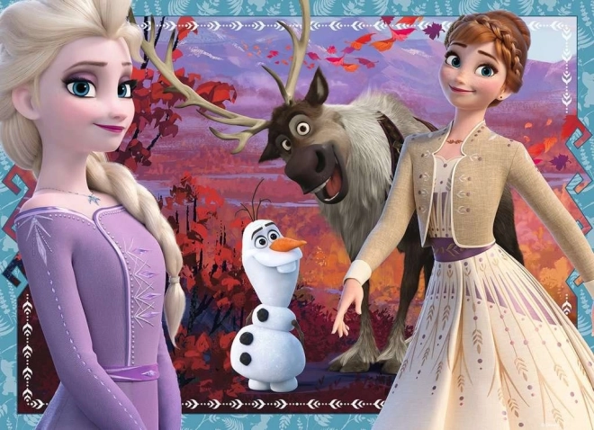 Puzzle RAVENSBURGER Frozen 2: Il Destino Attende 4x42 Pezzi