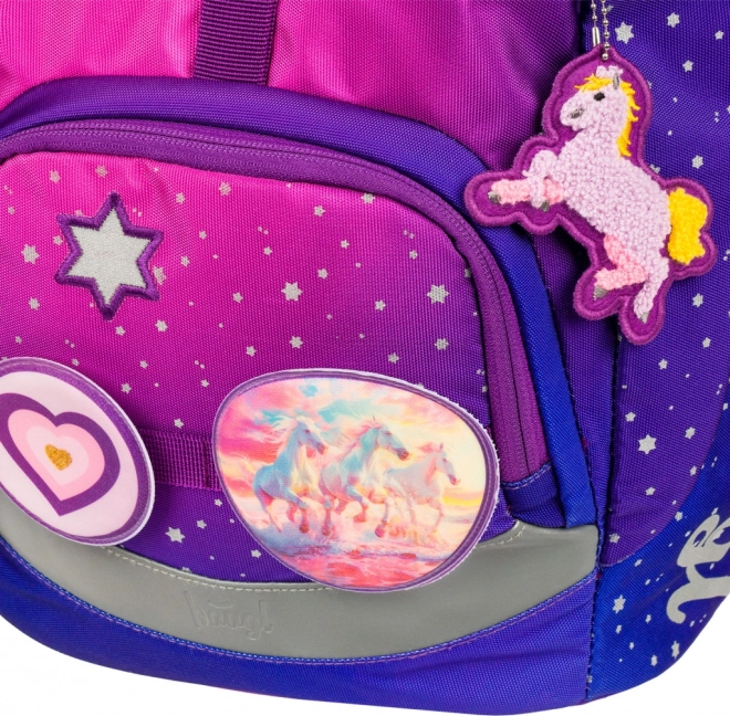 zaino scolastico Airy Cavalli cuore