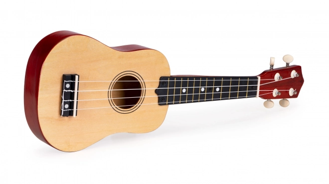 Ukulele in legno per bambini con corde in nylon