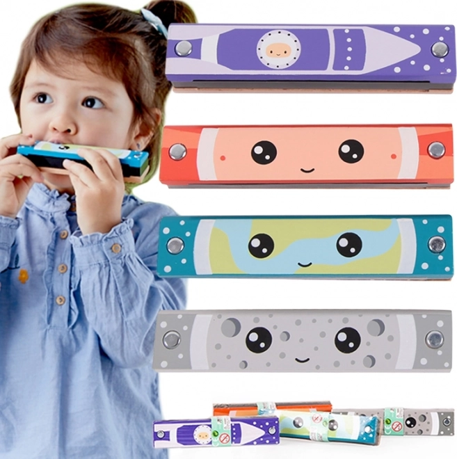 Fisarmonica di legno Classic World per bambini