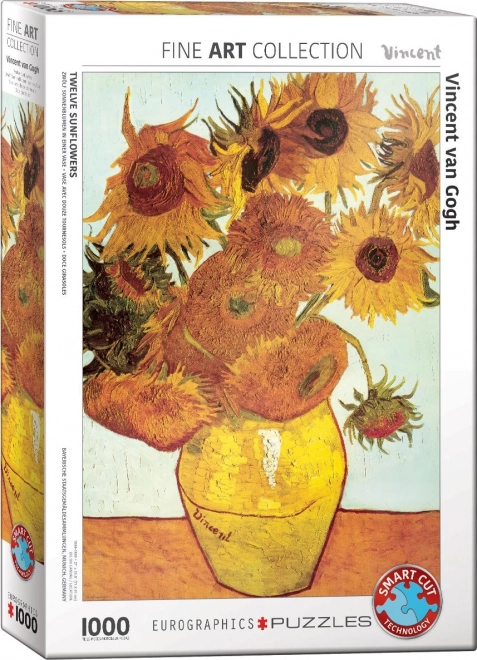 Puzzle Dodici Girasoli 1000 pezzi