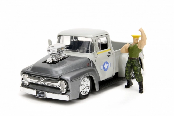 Camioncino Ford 1956 1:24 di Street Fighter di Jada Toys