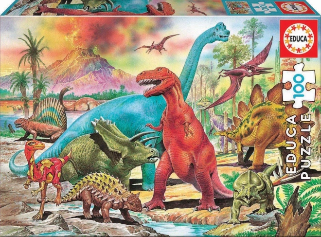 Puzzle Dinosauri 100 Pezzi EDUCA