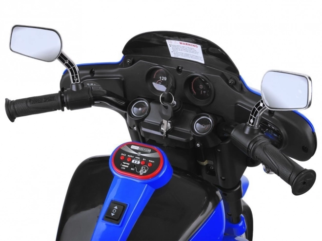 Grande Moto Chopper a Batteria per Bambini