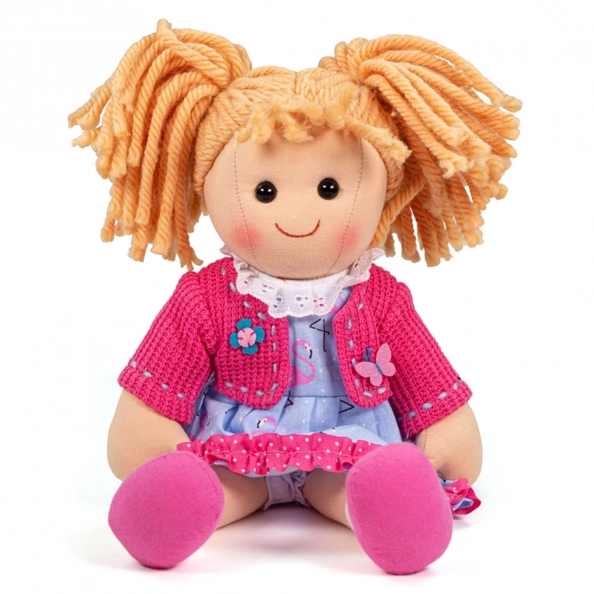 Bambola di stoffa Maggie di Bigjigs Toys